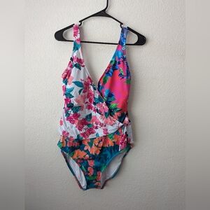 Tommy Bahama Woman's Bougainvillea One Piece Swimsuit